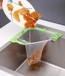 Merkloos Gootsteen Organizer - Gootsteen Afval Netje - Gootsteenontstopper - Spoelbak - Incl. 50 Netjes -Huishoudproducten Verkoop 1032x1200