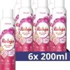 Robijn Pink Sensation Dry Wash Spray - 6 X 200 Ml - Voordeelverpakking -Huishoudproducten Verkoop 1050x1200