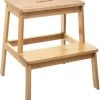 5Five - Bamboe Keukentrapje/opstapje Met 2 Treden 47 Cm - Keuken/badkamer Krukjes -Huishoudproducten Verkoop 1064x1200 3