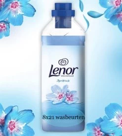 LENOR APRILFRIS WASVERZACHTER -8X21 WASBEURTEN-ST 525ML -Huishoudproducten Verkoop 1078x1200