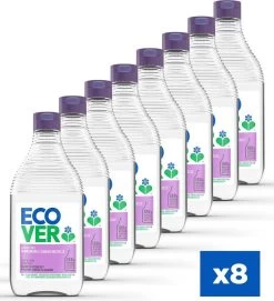 Ecover - Afwasmiddel - Lelie & Lotus - Voordeelverpakking 8 X 450 Ml