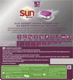 SUN® Sun Expert All-in 1 Vaatwastabletten - 60 Tabletten - Voordeelverpakking -Huishoudproducten Verkoop 1100x1200