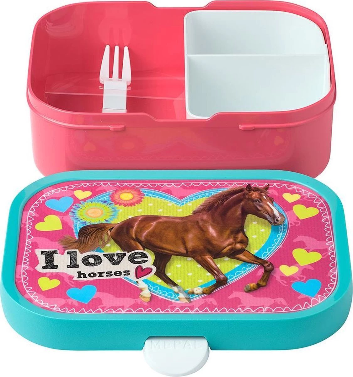 Mepal – Lunchset Campus (sb + Lb) – Schoolbeker En Broodtrommel Voor Kinderen – My Horse – Bento Box - Lekvrij 5 Mepal – Lunchset Campus (sb + Lb) – Schoolbeker En Broodtrommel Voor Kinderen – My Horse – Bento Box - Lekvrij - Afbeelding 3