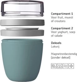 Mepal – Limited Edition Lunchpot Ellipse – Praktische Muesli Beker To Go – Lemon Vibe – Geschikt Voor Vriezer, Magnetron En Vaatwasser- Onbeperkt Genieten -Huishoudproducten Verkoop 1126x1200 1