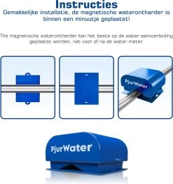PjurWater Professionele Waterontharder Magnetisch Waterverzachter Magneet Waterontkalker Water Filter -Huishoudproducten Verkoop 1128x1200