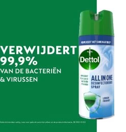 Dettol All In One Disinfectant Spray Linen - 400ml -Huishoudproducten Verkoop 1145x1200 1