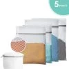 ForDig Wasnet Waszakjes (5 Stuks) Voor Lingerie En Fijne Was - Geschikt Voor Wasmachine - Met Rits - Wit 1 ForDig Wasnet Waszakjes (5 Stuks) Voor Lingerie En Fijne Was - Geschikt Voor Wasmachine - Met Rits - Wit -Huishoudproducten Verkoop 1147x1200