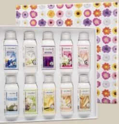 Horomia Geschenkset - Wasparfum Proefpakket - Horobox Silver - 10x 50ml Wasparfum -Huishoudproducten Verkoop 1154x1200