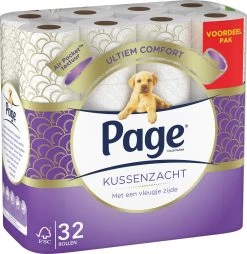 Page Toiletpapier - 32 Rollen - Kussenzacht Wc Papier (3-laags) - Voordeelverpakking -Huishoudproducten Verkoop 1166x1200