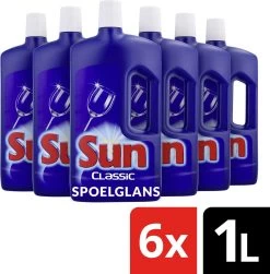 SUN® Sun Vaatwas Spoelglans - 6 X 1 L - Voordeelverpakking -Huishoudproducten Verkoop 1181x1200