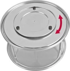 Genialo Kastje Rondel Duo - RVS - 26,5 X 15 Cm -Huishoudproducten Verkoop 1188x1200 3