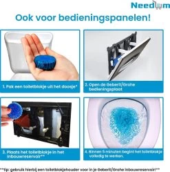 Needum ® Toiletblokjes Voor Inbouwreservoirs – WC-blokjes – Toiletblokken In Een Voordeelverpakking – 30 Stuks 18 Needum ® Toiletblokjes Voor Inbouwreservoirs – WC-blokjes – Toiletblokken In Een Voordeelverpakking – 30 Stuks -Huishoudproducten Verkoop 1190x1200 11