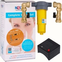 NoCalc CombiCompact PRO Starter Set - Incl. Sensor En Patroon - Waterontharder - Waterontkalker -Huishoudproducten Verkoop 1191x1200