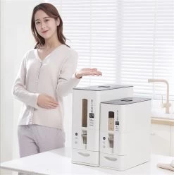 Merkloos TDR-Japans Rijst/Granen Container/Dispenser/ Opbergdoos - 6KG Inhoud - Wit -Huishoudproducten Verkoop 1194x1200 6