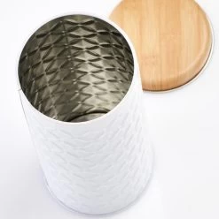 2x Bewaar/voorraad Blikken Koffiepads Wit 18 X 7,5 Cm 1 Liter -Huishoudproducten Verkoop 1195x1200 8