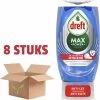 8x Dreft Max Power Afwasmiddel Extra Hygiëne 370 Ml