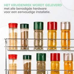 Merkloos Coninx Kruidenrek KR3000 - Ophangbaar - 32 Kruidenpotjes - 4 Laags -Huishoudproducten Verkoop 1199x1200 11