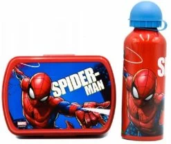 Marvel Schoolset, Broodtrommel Met Drinkfles Spiderman -Huishoudproducten Verkoop 1200x1009 5