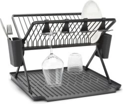 Brabantia SinkSide Afdruiprek - Inklapbaar - Dark Grey -Huishoudproducten Verkoop 1200x1010 1