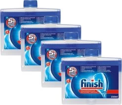 Finish Integrale Machinereiniger Regular Vaatwasser - 4x 250 ML - Voordeelverpakking -Huishoudproducten Verkoop 1200x1037