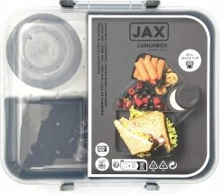 Lunchbox - Broodtrommel Inclusief Sausbeker - 3 Compartimenten - Saladebox - Brooddoos Met Yoghurtpotje -Huishoudproducten Verkoop 1200x1045 1
