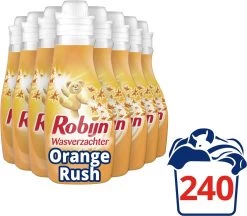 Robijn Orange Rush Wasverzachter - 8 X 30 Wasbeurten - Voordeelverpakking -Huishoudproducten Verkoop 1200x1049 1
