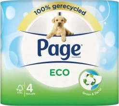 Page Toiletpapier - Eco - Duurzaam - 24 Rollen - Voordeelverpakking