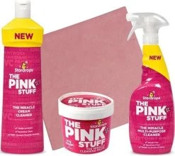 Stardrops 3x The Pink Stuff - Het Wonder Reinigingsmiddel – Allesreiniger Spray - Schoonmaakpasta - Milieuvriendelijk - Huishouden -Huishoudproducten Verkoop 1200x1070 3