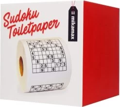 MikaMax Sudoku WC Papier - Sudoku - Iedervel Een Andere Sudoku - Toiletpapier - Puzzels - Puzzel -Huishoudproducten Verkoop 1200x1074 1