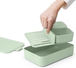 Brabantia Make & Take Bento Lunchbox Incl Bentobox- Large - Kunststof - Jade Green 31 Brabantia Make & Take Bento Lunchbox Incl Bentobox- Large - Kunststof - Jade Green -Huishoudproducten Verkoop 1200x1077 2