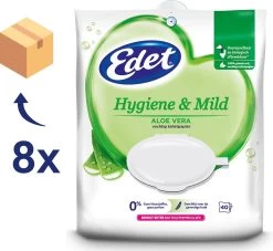 Edet Aloe Vera Vochtig Toiletpapier - 8 X 40 Stuks - Halfjaar Voorraad 7 Edet Aloe Vera Vochtig Toiletpapier - 8 X 40 Stuks - Halfjaar Voorraad -Huishoudproducten Verkoop 1200x1101 3
