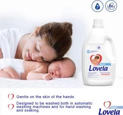 Lovela Baby - Hypoallergeen Wasmiddel Voor Het Wassen Van Gekleurde Baby- En Kinderkleding - 1.45 Liter -Huishoudproducten Verkoop 1200x1120