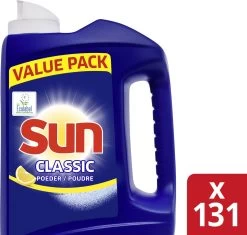 SUN® Sun Vaatwaspoeder - Citroen 131 Vaatwasbeurten - 4 Stuks -Huishoudproducten Verkoop 1200x1140 2