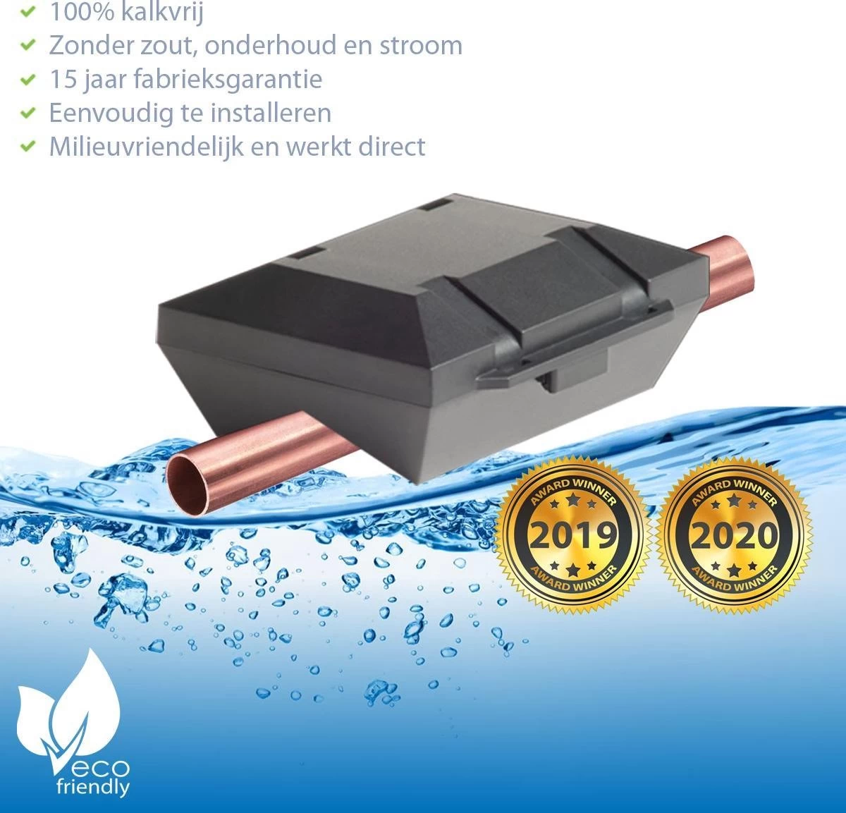 Waterontharder Alternatief: AlpinPro® Antikalksysteem Black Edition - Voor Alle Koper Waterleidingen (magneet Waterleiding) ☆ Hét Waterontharder Alternatief - Antikalk - Kalkaanslag - Magnetisch - > 20.000 Gauss / 2.0 Tesla 3 Waterontharder Alternatief: AlpinPro® Antikalksysteem Black Edition - Voor Alle Koper Waterleidingen (magneet Waterleiding) ☆ Hét Waterontharder Alternatief - Antikalk - Kalkaanslag - Magnetisch - > 20.000 Gauss / 2.0 Tesla
