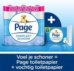 Page Toiletpapier - 96 Rollen - Compleet Schoon Wc Papier - Met Een Vleugje Katoen -Huishoudproducten Verkoop 1200x1159 4