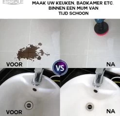 ESSIBLE Borstelboor - Set 20 Stuks - Schrobborstel - Polypropyleen - Borstel Boormachine - Schrobborstel - Schuurborstel - Automatische Reiniging - 20 Delige Borstelset Voor Boormachine -Huishoudproducten Verkoop 1200x1162 5