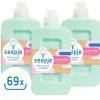 Seepje Wasmiddel - Vrolijke Lotus - Wasmiddel Wol En Fijn – Natuurlijke Ingredienten - 3 X 23 Wasbeurten - 3 X 1L -Huishoudproducten Verkoop 1200x1163