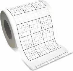 MikaMax Sudoku WC Papier - Sudoku - Iedervel Een Andere Sudoku - Toiletpapier - Puzzels - Puzzel -Huishoudproducten Verkoop 1200x1168 1