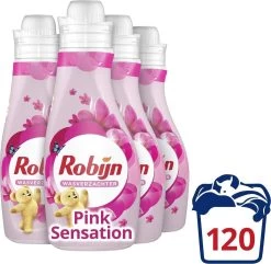 Robijn Summer Pink Wasverzachter - 4 X 30 Wasbeurten - Voordeelverpakking -Huishoudproducten Verkoop 1200x1171