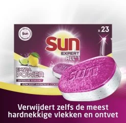 SUN® Sun All-In-1 Extra Power Lemon Vaatwastabletten - 6 X 23 Tabletten - Voordeelverpakking -Huishoudproducten Verkoop 1200x1176