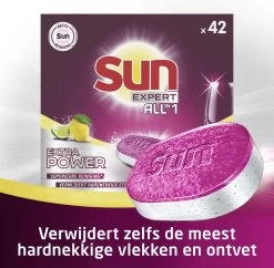 SUN® Sun Tabs Extra Power Citroen - Vaatwastabletten - 6 X 42ST 12 SUN® Sun Tabs Extra Power Citroen - Vaatwastabletten - 6 X 42ST -Huishoudproducten Verkoop 1200x1178 1