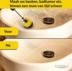 ESSIBLE Borstelboor - Set 20 Stuks - Schrobborstel - Polypropyleen - Borstel Boormachine - Schrobborstel - Schuurborstel - Automatische Reiniging - 20 Delige Borstelset Voor Boormachine -Huishoudproducten Verkoop 1200x1179 4