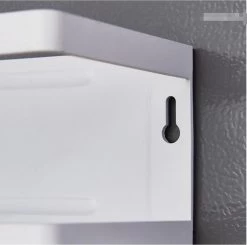 Merkloos Multifunctioneel Ophangbaar Keukenrek Of Badrek- Multifunctioneel Organiser - Magnetisch - Zwart -Huishoudproducten Verkoop 1200x1192 4