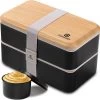 Sinnsally Bento Box Japans Voor Volwassenen/kinderen, Lunchbox Met Vakken, E Lunchboxen, Foodbox, Snackbox Met Onderverdelingen, Snackbox, Lunchsaladebox To Go -Huishoudproducten Verkoop 1200x1195 7