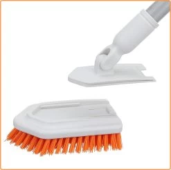Merkloos Badkamer Reinigingsborstel - Badkamerschrobborstel - Reinigingsborstel - Met Afneembare Telescopische Handgreep En 180° Verstelbare Gezamenlijke Reinigingsborstel - Lange Steel 107 Cm -Huishoudproducten Verkoop 1200x1196 11
