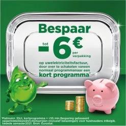 Dreft Platinum Plus All In One Deep Clean - Vaatwastabletten - Voordeelverpakking 4 X 33 Stuks -Huishoudproducten Verkoop 1200x1198 18