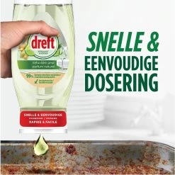 Dreft Natuurlijke Geur - Afwasmiddel - Bergamot & Gember - Ondersteboven Fles - Voordeelverpakking 8 X 370 Ml -Huishoudproducten Verkoop 1200x1198 30