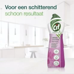 Cif CleanBoost Cream Pink Schuurmiddel - 8 X 750 Ml - Voordeelverpakking -Huishoudproducten Verkoop 1200x1199 8