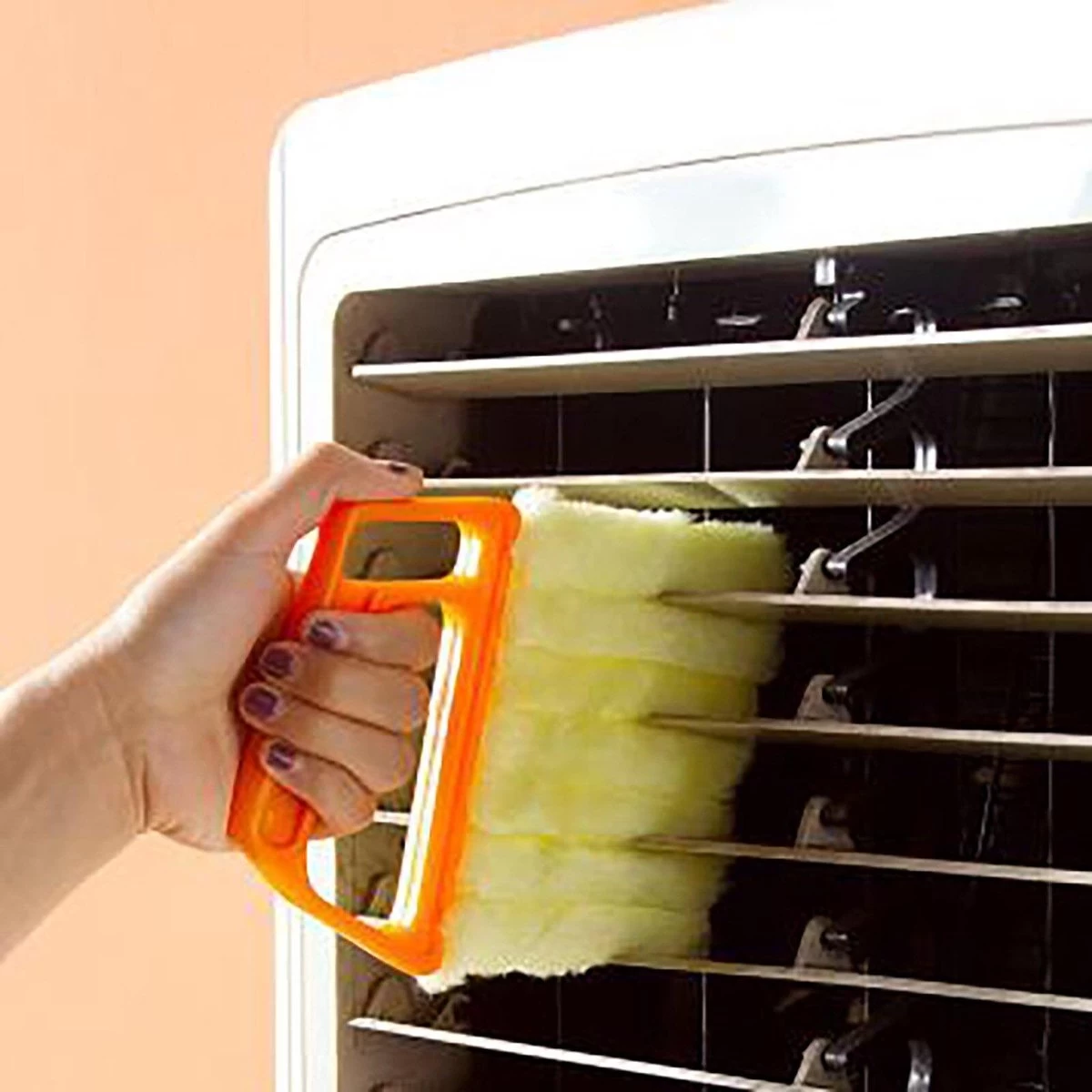 Nuttig Microfiber Venster Reinigingsborstel Airconditioner Duster Cleaner Met Wasbare Jaloezie Blade Schoonmaakdoekje 4 Nuttig Microfiber Venster Reinigingsborstel Airconditioner Duster Cleaner Met Wasbare Jaloezie Blade Schoonmaakdoekje - Afbeelding 2