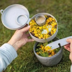 Koziol – Lunchbox / Lunchpot 1.0L – Praktische Muesli / Salade Beker To Go - 3 Compartimenten – Geschikt Voor Vriezer, Magnetron En Vaatwasser -Huishoudproducten Verkoop 1200x1200 1065